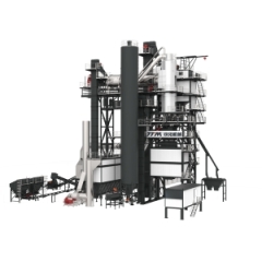 TS4020 RAP Recycling Hot Asphalt Mixing Plant